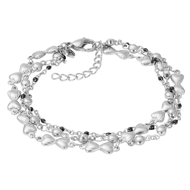 Bracelets Botswana (black beads)