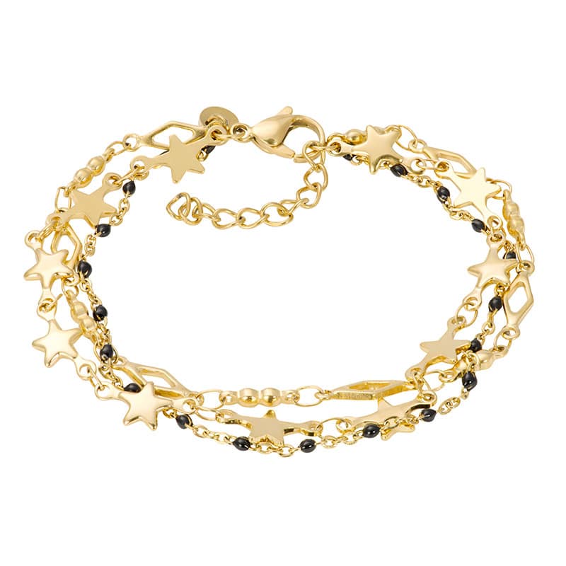 Bracelets Kenya (black beads)