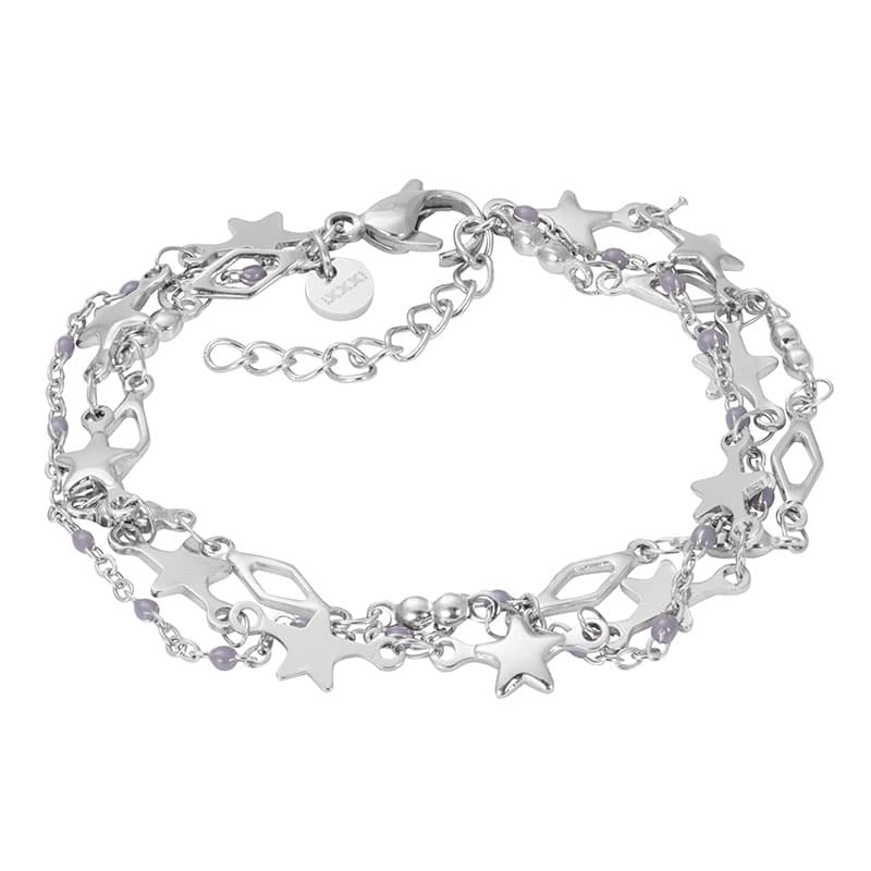 Bracelets Kenya (grey beads)