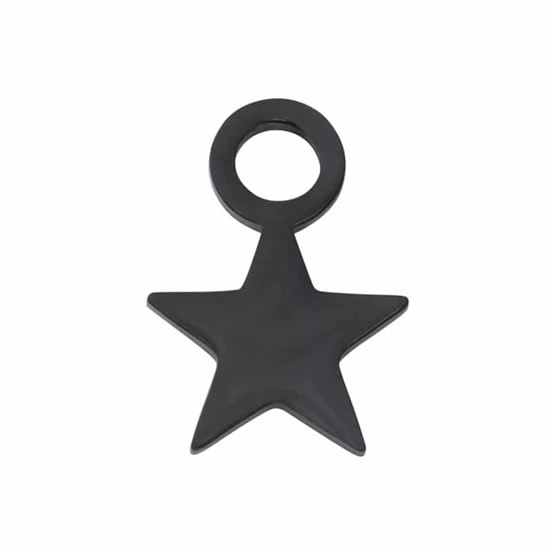 Little star hanger zwart - iXXXi