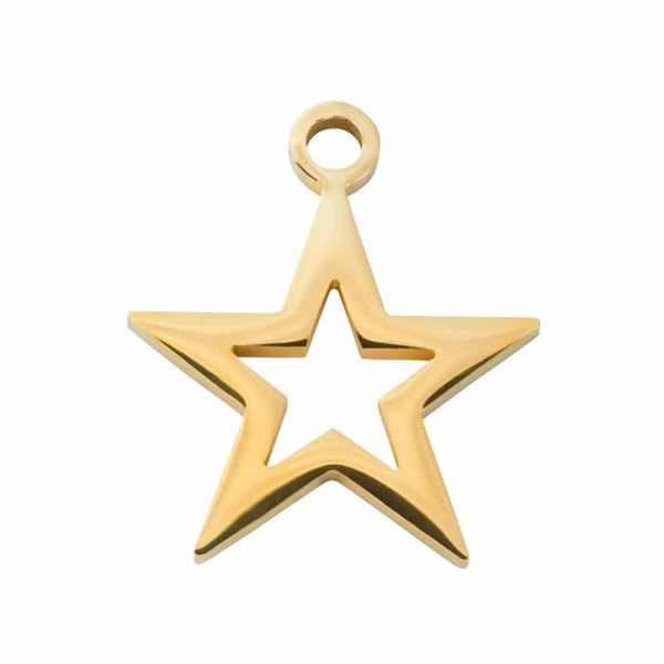 Open star hanger goud - iXXXi